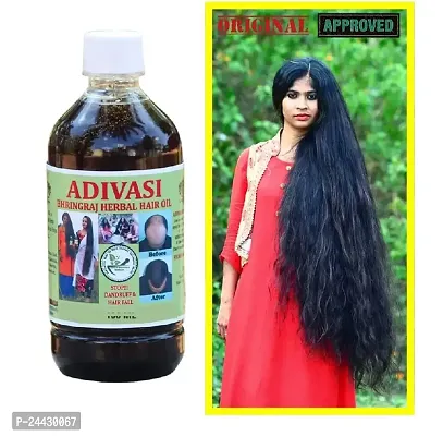 ADIVASI BHRINGRAJ HERBALS Hair Oil pack of 1