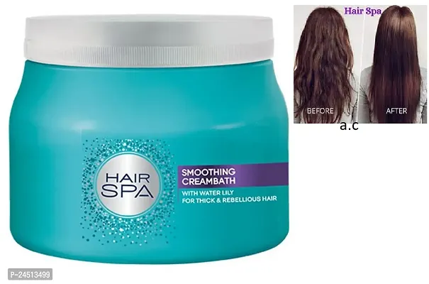 Hair Spa Smoothing Creambath The Hair Is Soft, Easy To Manage And Shiny-From Root To Tip. (400 g)pack of 1-thumb0