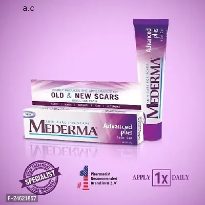 Mederma Advanced Plus Scar Gel, Purple, 10 g