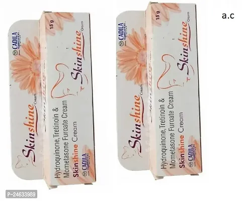 Skkin Shine Cream for Scars, Pimples, Acne, Burn Marks, 15g each  pack of 2-thumb0