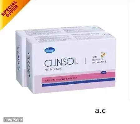 Clinsol Anti Acne Soap (2 x 75 g)