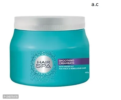 Hair Spa Smoothing Creambath The Hair Is Soft, Easy To Manage And Shiny-From Root To Tip. (400 g)-thumb0