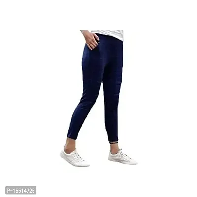 Ajay Gurap Fashion Slim Fit Solid Ankle Length Stretchable Pant High Waist Jeggings for Women and Girls