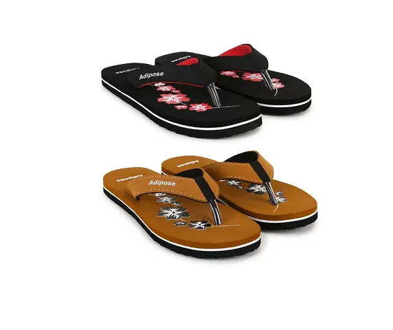 Elegant EVA Flip Flops For Women Pack of 2