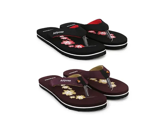 Elegant EVA Flip Flops For Women Pack of 2