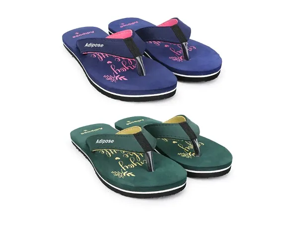 Elegant EVA Flip Flops For Women Pack of 2