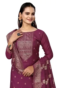 Classic Banarasi Silk Dress Material With Dupatta-thumb3