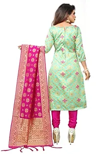 Classic Banarasi Silk Dress Material With Dupatta-thumb3