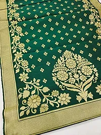 Classic Banarasi Silk Dress Material with Dupatta-thumb3