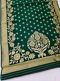 Classic Banarasi Silk Dress Material with Dupatta-thumb1