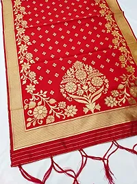 Classic Banarasi Silk Dress Material with Dupatta-thumb3