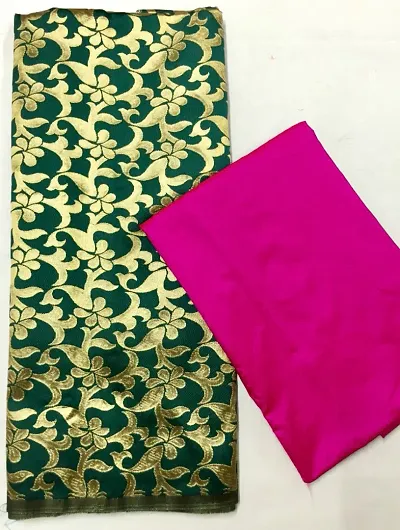 Classic Banarasi Silk Dress Material without Dupatta