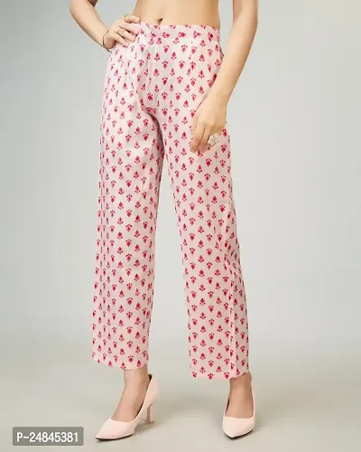 Kandora Fashion Women's Cotton Blend Digital Printed Co-ord Set Color Pink-thumb3