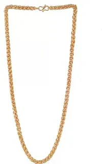 Most Selling Latest Trending Gold Plated Chain Golden Brass Crystal Chain For Men-thumb1