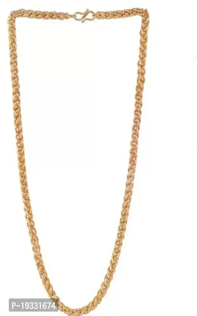 Most Selling Latest Trending Gold Plated Chain Golden Brass Crystal Chain For Men-thumb2