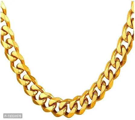 Most Selling Latest Trending Gold Plated Chain Golden Brass Crystal Chain For Men-thumb0