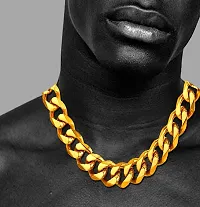 Most Selling Latest Trending Gold Plated Chain Golden Brass Crystal Chain For Men-thumb2