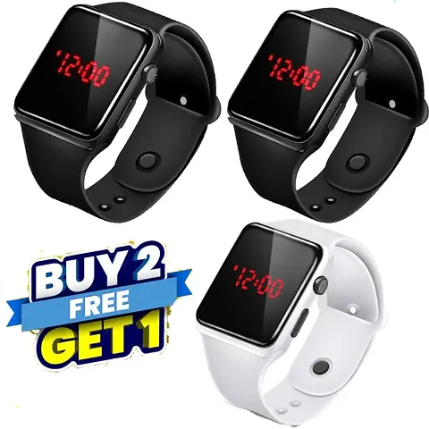 Digital Watch combo (Pack of 4) BUY 2 GET 2 FREE, Most Selling Latest Trending Watches, Digital Watches, Classy Digital Watch, Men Watches, Boys Watches