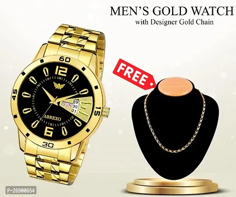 Classy Analog  Watches for Men with Chain