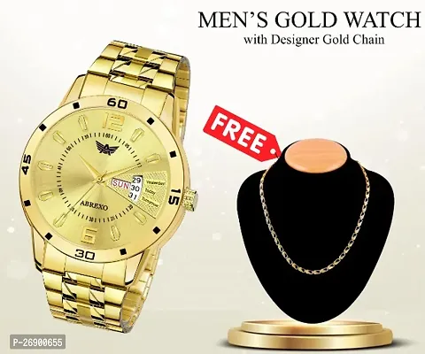 Classy Analog  Watches for Men with Chain