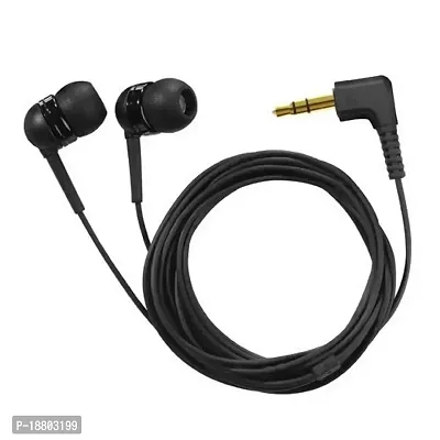 Stylish Black In-ear Bluetooth Wireless Headphones With Microphone-thumb0