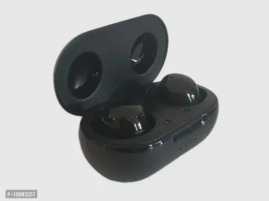 Stylish Black In-ear Bluetooth Wireless Headphones With Microphone