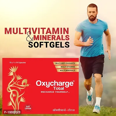 Oxycharge Total Recharge Yourself Multivitamin Multiminerals 20 Capsule for Men  Women (Pack of 2)-thumb5