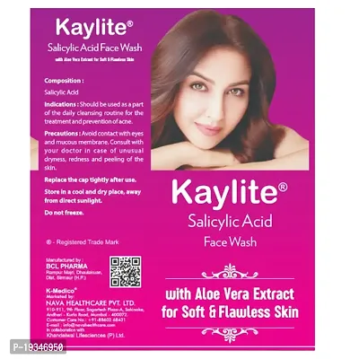 Kaylite Salicylic Acid Face Wash Clean  Clear Foaming Face Wash For Oily Skin, 60 ml-thumb4