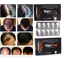 HairFul Biotin for Hair Growth 10000mcg, Supplement for Hair Growth, Strong Hair and Glowing Skin (Pack of 2)-thumb1