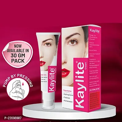 Kaylite Face Cream for Bright  Luminous Skin Pump Form 30 GM (Pack of 1)-thumb4