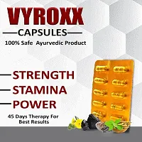 Vyroxx Shilajit -30 Capsules(Pack of 3) | 100% Ayurvedic Capsules for Strength , Stamina and Power | Premium Ayurvedic Supplement | For Men-thumb2