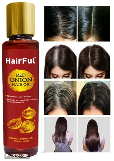 HairFul Herbal Red Onion Hair Oil 120 ML-thumb0