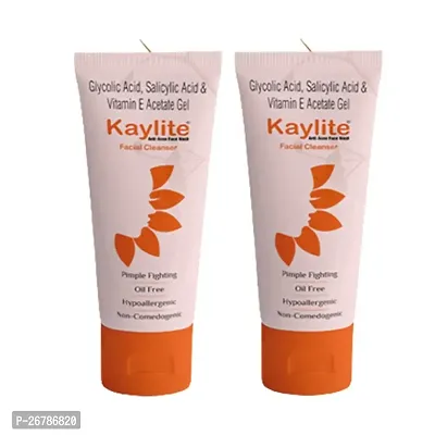 Kaylie Salicylic Acid Anti-Acne Face Wash( Pack of 2)-thumb0