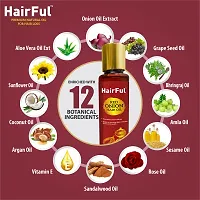 HairFul Herbal Red Onion Hair Oil 120 ML-thumb3