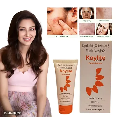 Kaylite Anti Acne Face Wash Facial Cleanser(1_1_1) 1 anti Acne Face Wash_Kaylite 1 Soap 1 Kaylite 15 gm Face cream-thumb3
