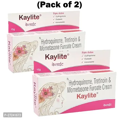 Kaylite Face Cream for Melasma, Dark spots, Pigmentation (Pack of 2) 30 GM Face Cream-thumb0