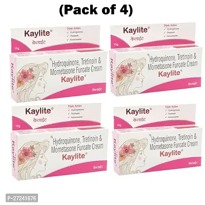 Kaylite Face Cream for Melasma, Dark spots, Pigmentation (Pack of 4) 60 GM Face Cream.