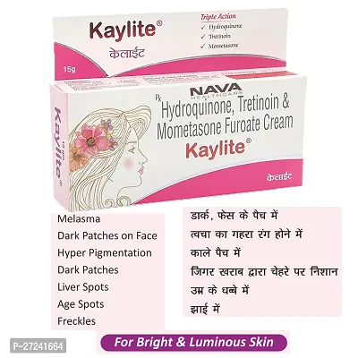 Kaylite Face Cream for Melasma, Dark spots, Pigmentation (Pack of 1) 15 Gm-thumb4