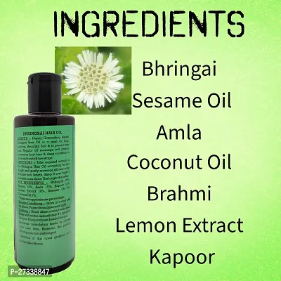 Bhringraj Hair Oil With Goodness Of Brahmi Amla-thumb3