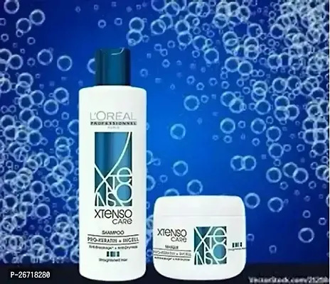 L'OREAL Xtenso Care Sampoo 250ml, L'OREAL Xtenso Hair Cream 196 ml Combo Pack-thumb0