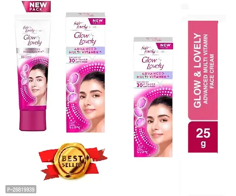 Glow  Lovely Face Cream Advanced Multivitamin 25g pack of 3-thumb0