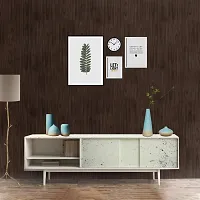 FOKRIM Dark Wood Wallpaper (200x45cm) Sticker Wallpaper roll Removable Waterproof Wallpaper for Kitchen Door Countertops Cabinets Shelves Decorative-thumb3