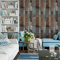 FOKRIM Wooden Wallpaper for Walls (45x500cm)(Length 5-Meter) Sticker Wallpaper Peel and Stick Removable Self Adhesive Waterproof Wallpaper-thumb4