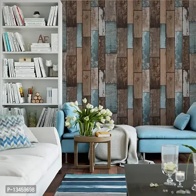 FOKRIM Wooden Wallpaper for Walls (45x500cm)(Length 5-Meter) Sticker Wallpaper Peel and Stick Removable Self Adhesive Waterproof Wallpaper-thumb5