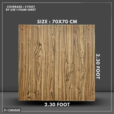 FOKRIM 3D Wall Panels for Interior Wall Decor Wooden Wallpaper for Home and Office (70x70 cm) (1)-thumb3