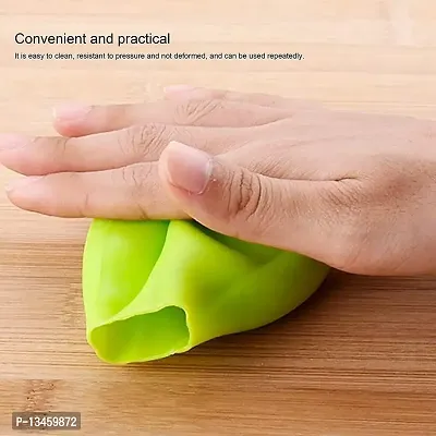 FOKRIM Silicone Magic Garlic Peeler Rubber (Pack of - 2 pcs)-thumb5