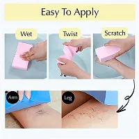 FOKRIM Ultra Soft Exfoliating Sponge|Asian Bath Sponge For Shower|Japanese Spa Cellulite Massager|Dead Skin Remover Sponge For Body|Face Scrubber for Women and Men-thumb2