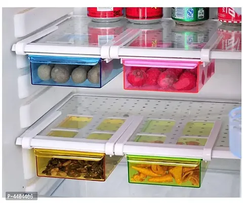 Transparent Refrigerator Drawers (Set of 4)-thumb0