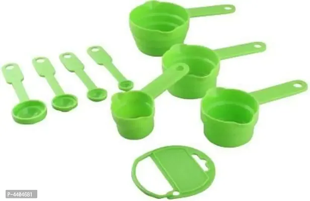 8 pieces Measuring Cup and Spoon Set (Green Color)-thumb2