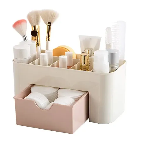 Trendy Makeup Cosmetics Cutlery Box Storage Organizers